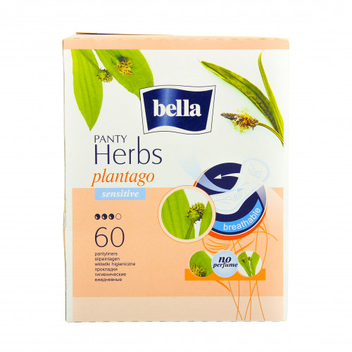Прокладки Panty Plantago Sensitive щоденні Bella 60шт