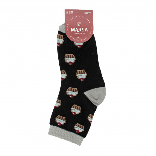 Шкарпетки жіночі Marca Тістечко №42107 23-25 чорний